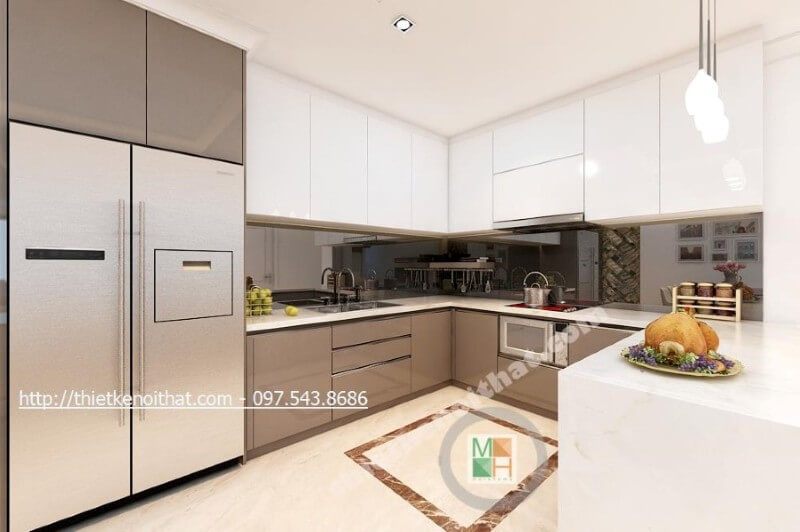 Đẳng cấp, sang trọng hơn với đá ốp bếp nhân tạo cao cấp