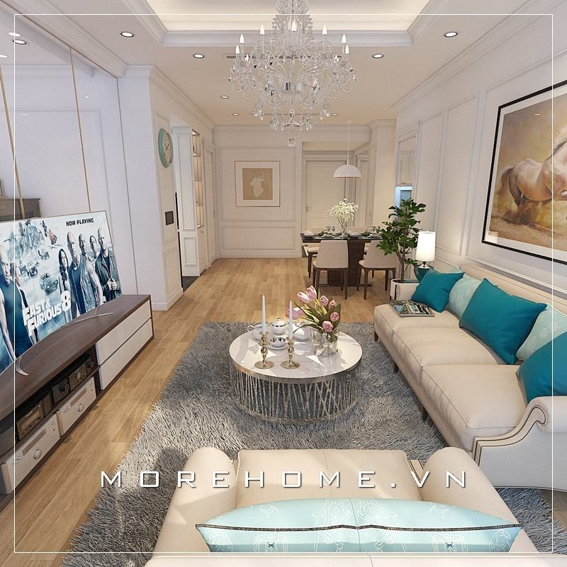 Ghế sofa cung cấp một cảm giác thoải mái, dễ chịu khi bạn đặt chân vào phòng.