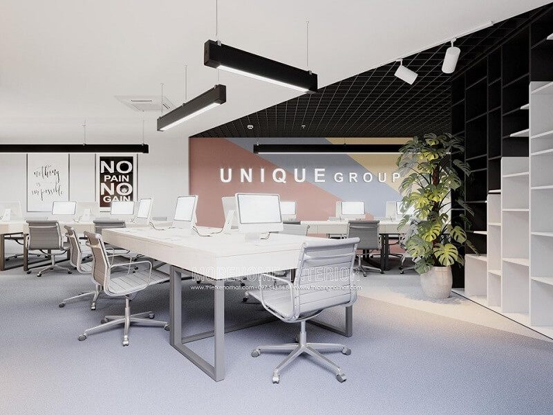 vui vẻ
Văn phòng có thể trở nên trẻ trung, sắc màu vui vẻ hơn khi được trang trí bằng các phụ kiện nội thất như giấy dán tường và tranh canvas.